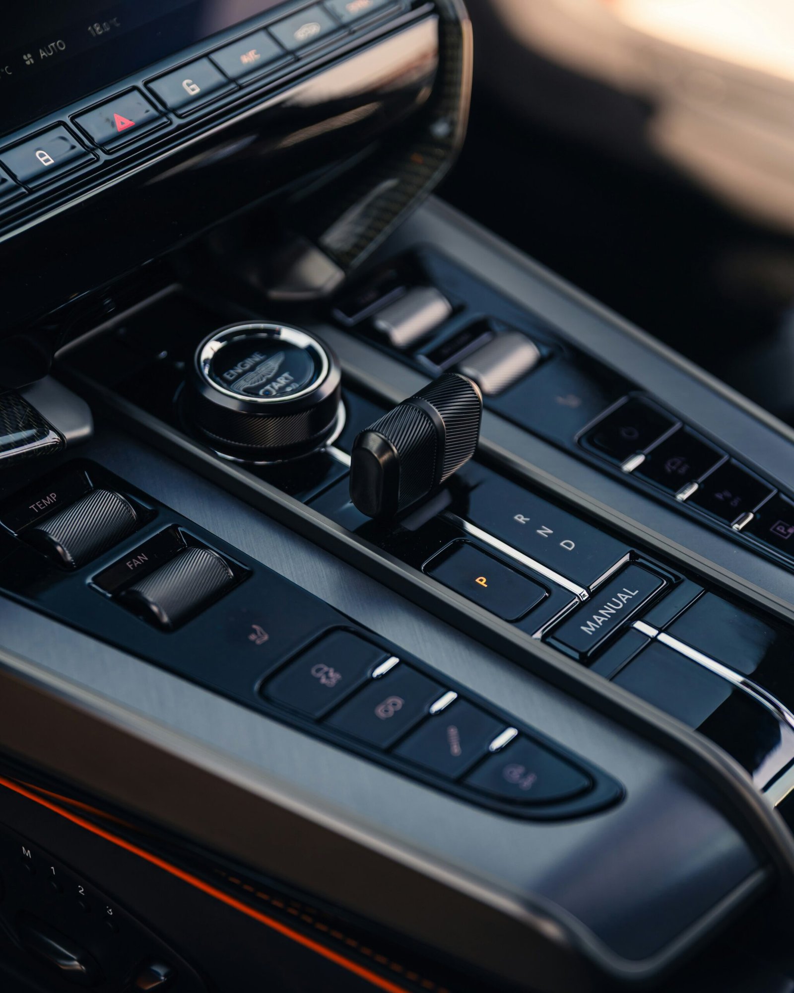 vehicle holster without drilling modern car center console and interior showing a clean no-drill mounting environment